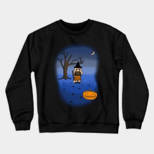 Halloween Witch Crewneck Sweatshirt